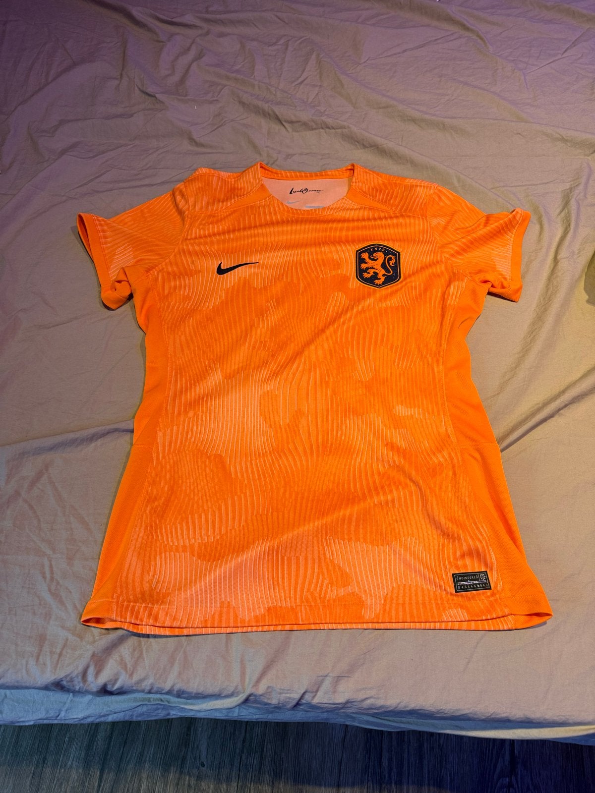 Nederlands Elftal Thuisshirt vrouwen Oranje Maat S, Ophalen of Verzenden, Zo goed als nieuw