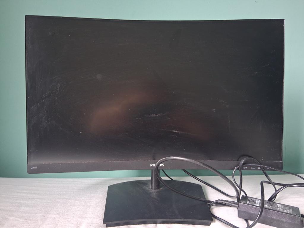 Philips Gebogen Full HD Monitor, Ophalen of Verzenden, Zo goed als nieuw, Full HD