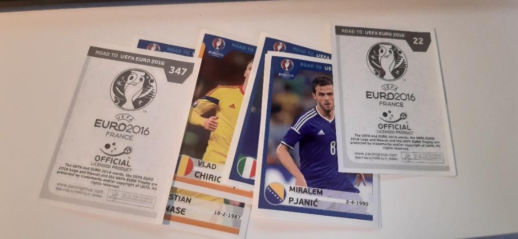 Panini: Road to UEFA Euro 2016, Verzenden, Zo goed als nieuw, Buitenlandse clubs, Poster, Plaatje of Sticker