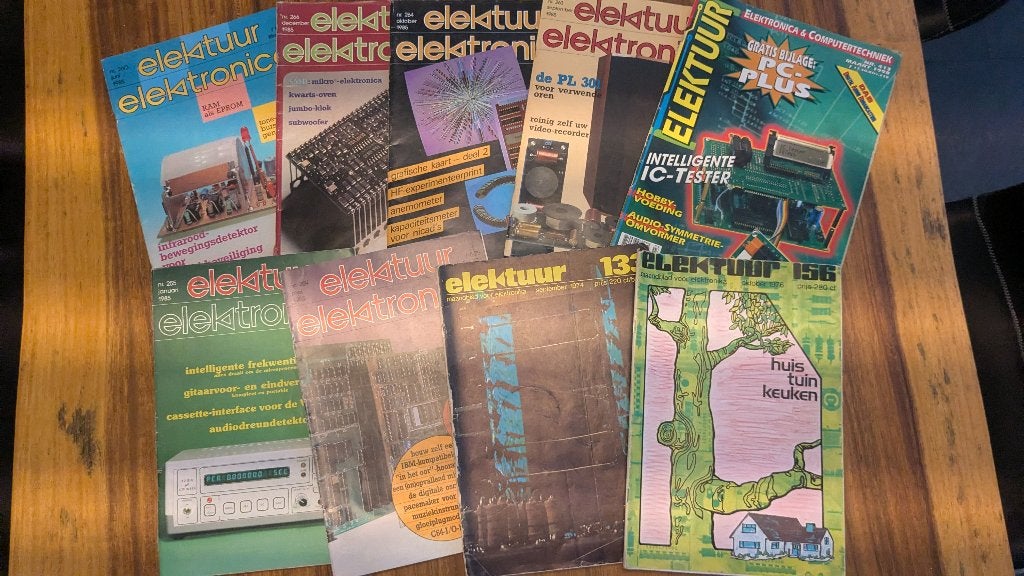GRATIS Elektuur jaargangen,  jaren 70 t/m 2020, Ophalen, Gelezen, Overige typen