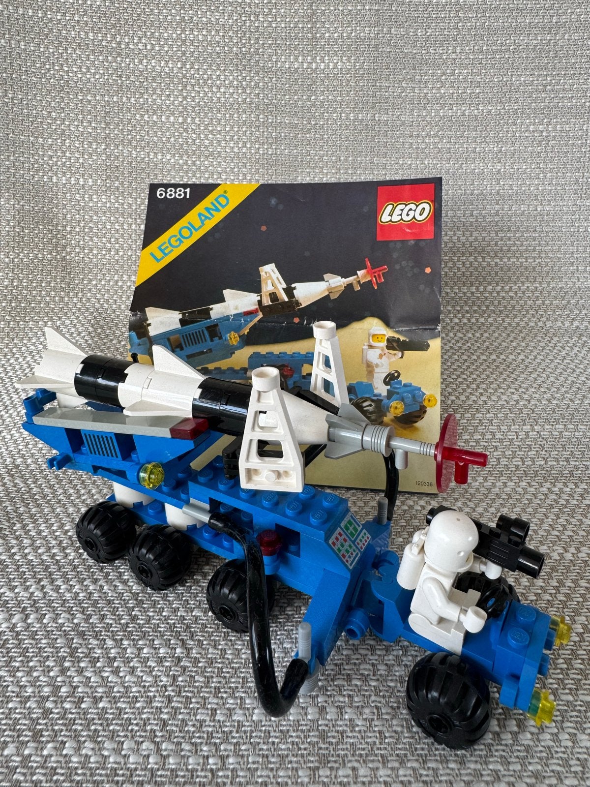 Lego Legoland 6881 Ruimtevoertuig met raket, Lego, Ophalen of Verzenden, Zo goed als nieuw, Space