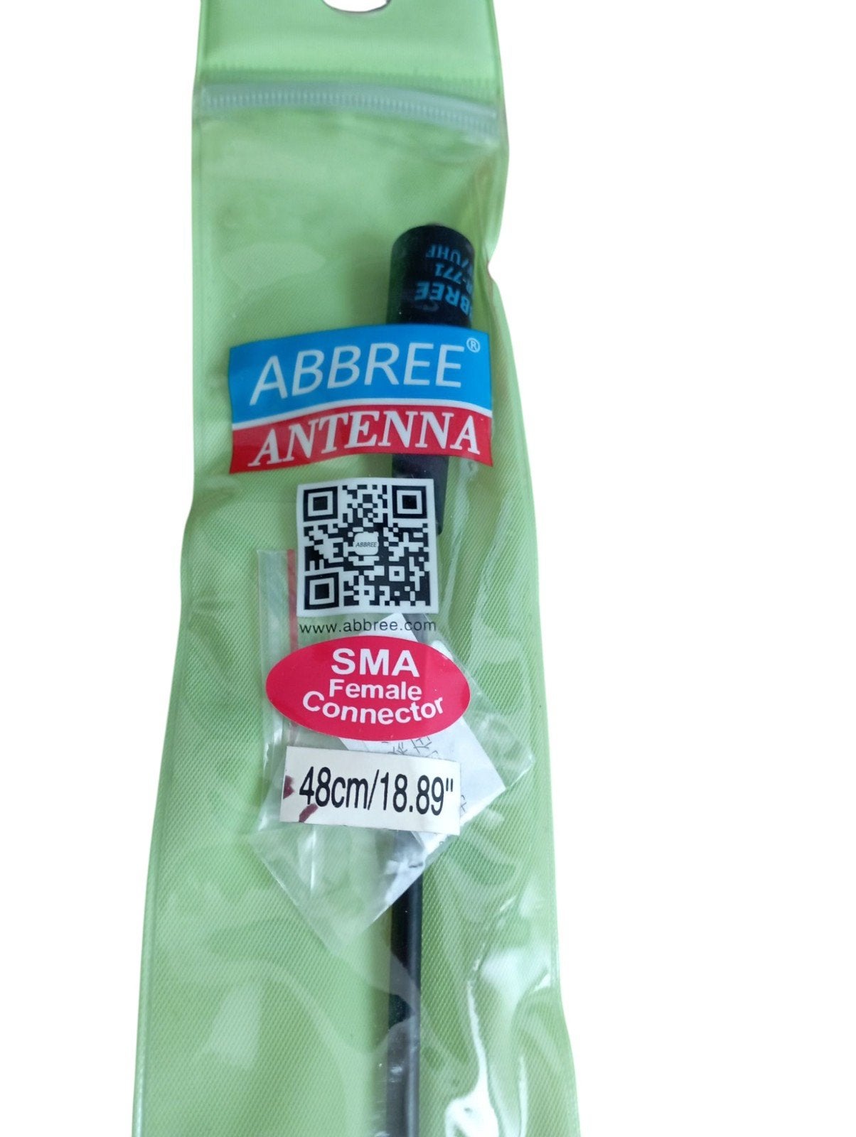 ABREE AR-771 VHF/UHF SMA-F Antenne 48cm, Ophalen of Verzenden, Nieuw, Antenne
