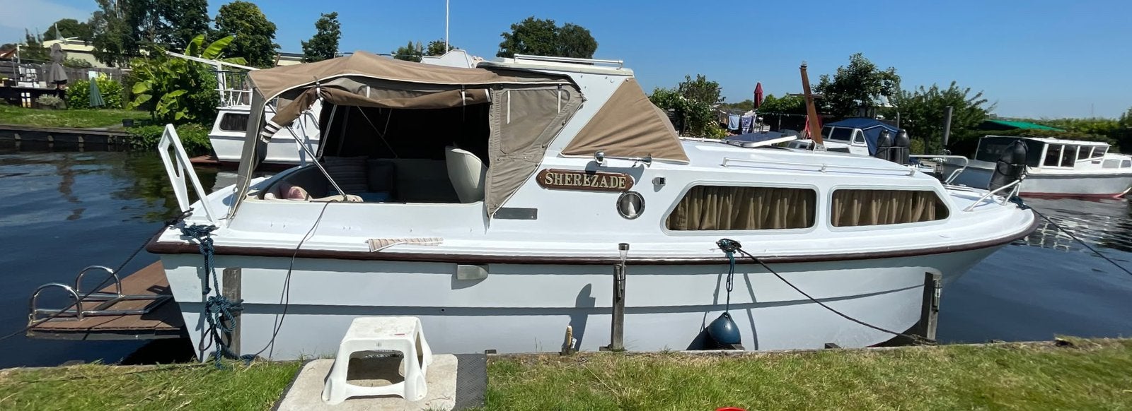 Waterland 850, Watersport en Boten, Gebruikt, Binnenboordmotor, Diesel, Waterland