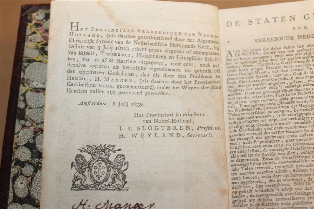Biblia — Statenbijbel met Gravures 1839–1840, Ophalen of Verzenden