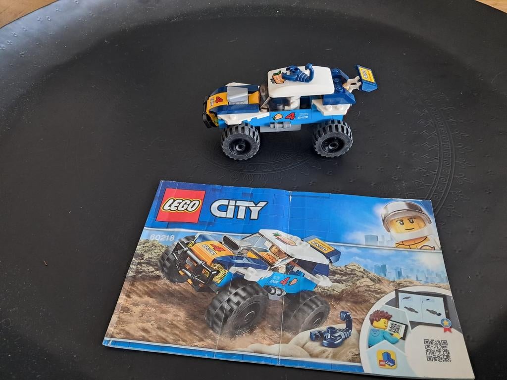 Lego City 60218 Woestijnrallywagen met minifiguur, Ophalen of Verzenden