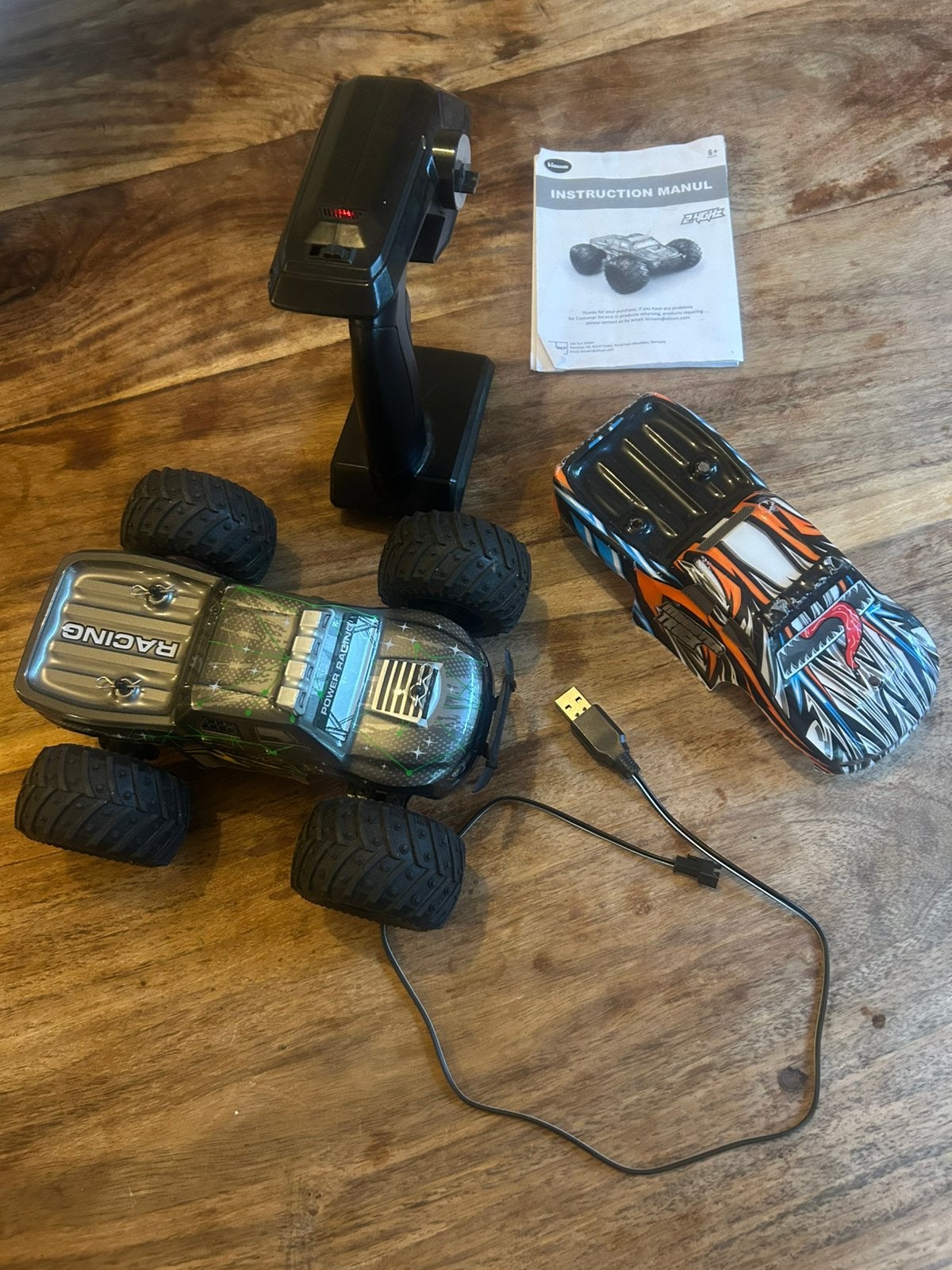 afstandbestuurbare auto Monster Truck, Ophalen of Verzenden, Zo goed als nieuw