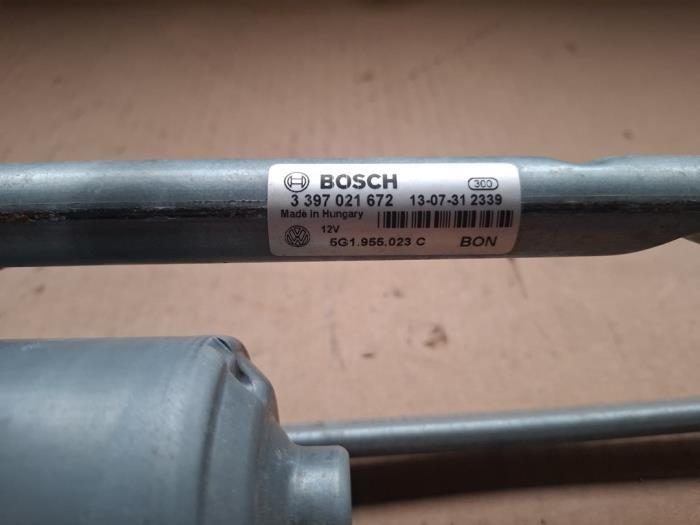 Ruitenwismotor + Mechaniek van een Volkswagen Golf, Gebruikt, -, -, -