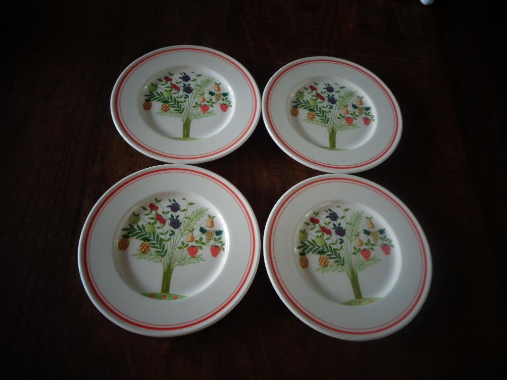 Villeroy & Boch gebaksbordjes patroon Bon Appetit 16 cm, Huis en Inrichting, Keuken | Servies, Ophalen of Verzenden, Zo goed als nieuw