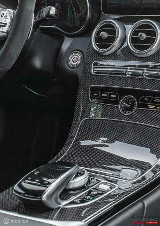 Mercedes C-klasse W205 carbon Middenconsole origineel, Ophalen of Verzenden, Gebruikt