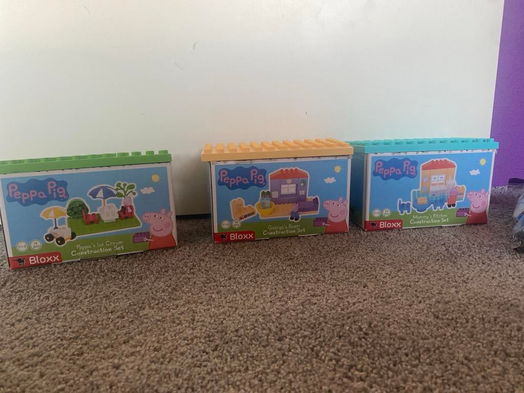 Peppa Pig Duplo Bloxx Setjes - 4 Stuks, Ophalen, Zo goed als nieuw, Overige merken