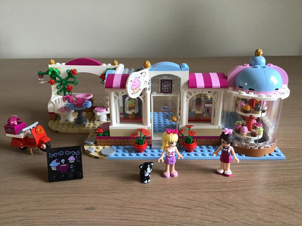 LEGO Friends 41119 Heartlake cupcake café, Ophalen of Verzenden, Zo goed als nieuw, Complete set, Lego