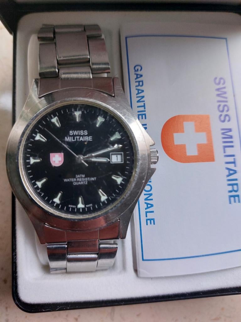Swiss militaire, origineel Zwitsers horloge, Sieraden, Tassen en Uiterlijk, Horloges | Heren, Ophalen of Verzenden, Overige merken