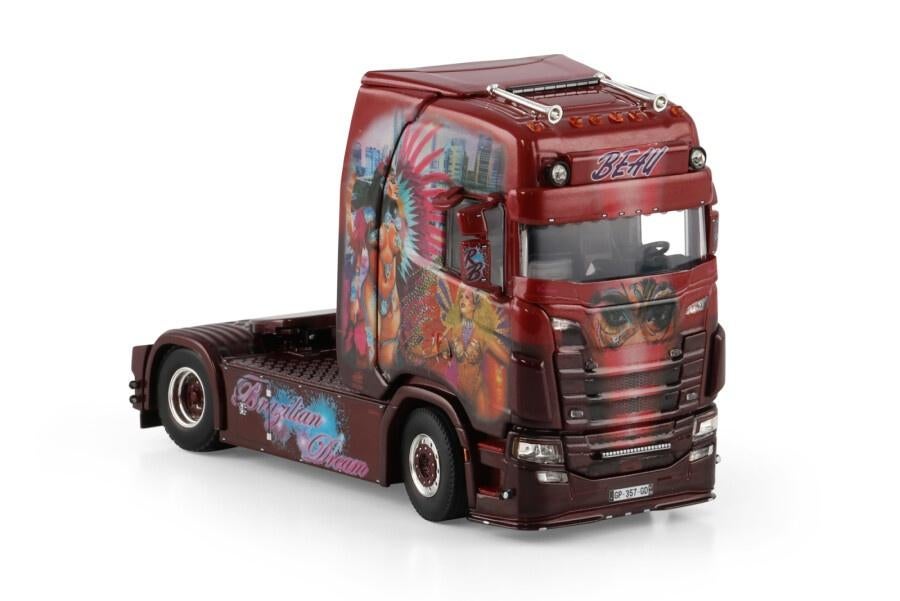 WSI  SCANIA  S HIGHLINE CS20H 4X2  BEAU (BRAZILIAN DREAM), Hobby en Vrije tijd, Modelauto's | 1:50, Ophalen of Verzenden, Nieuw