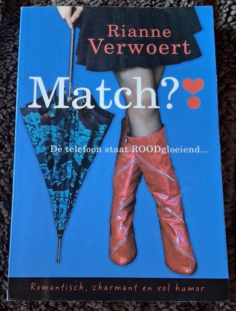 Match? - Rianne Verwoert - Romantische roman, Ophalen of Verzenden, Gelezen, Rianne Verwoert