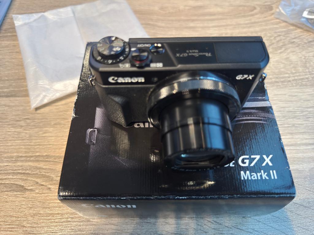 Canon  G7 X Mark II, Audio, Tv en Foto, Fotocamera's Digitaal, Ophalen, Canon, Compact, Zo goed als nieuw