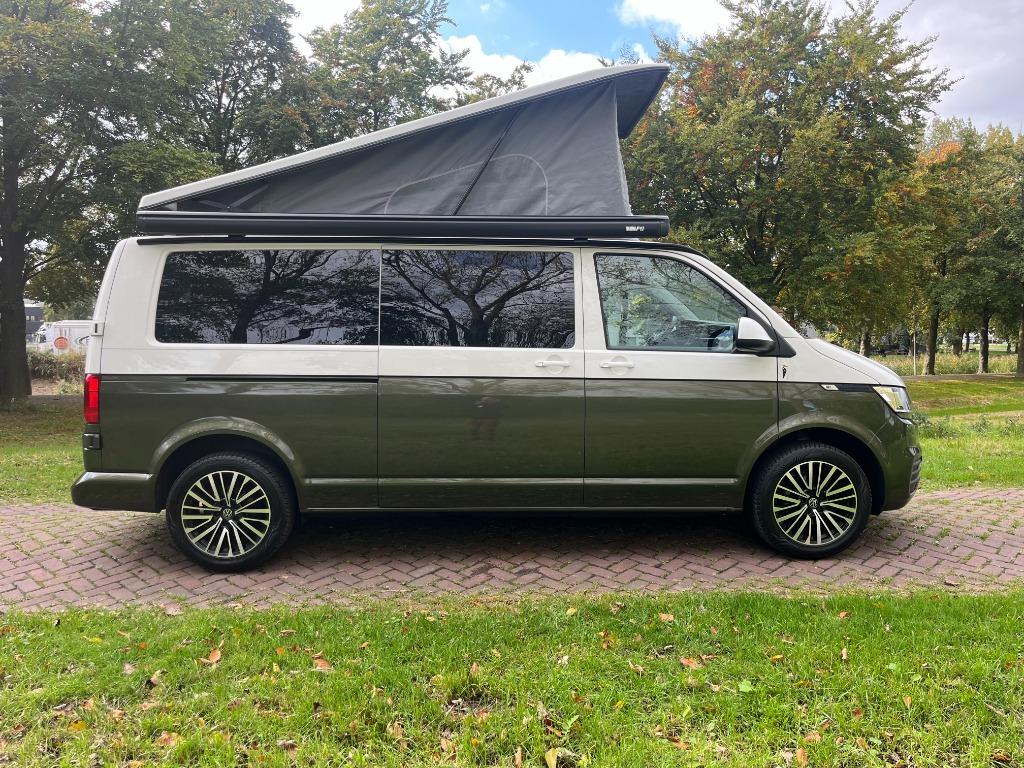 Woodpecker Camper 4-persoons verlengd, Buscamper of Camperbus, Volkswagen, Bedrijf, 5 tot 6 meter