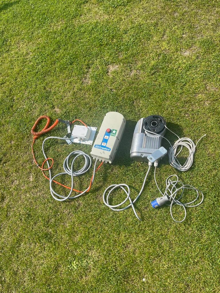 Crawford, Assa Abloy garagedeur motor set 220v compleet top, Doe-het-zelf en Verbouw, Deuren en Horren, Ophalen of Verzenden, Metaal