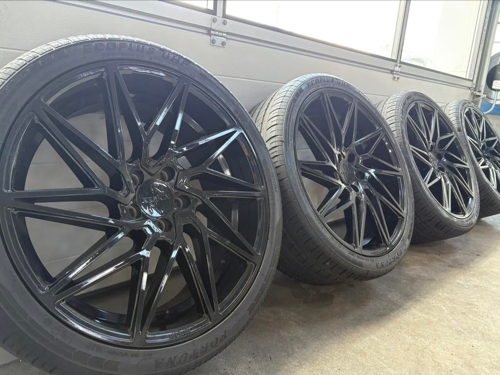 20 inch Mercedes S klasse W220 W221 W222 velgen zomer 5x112, Gebruikt, 255 mm, Banden en Velgen, Ophalen of Verzenden