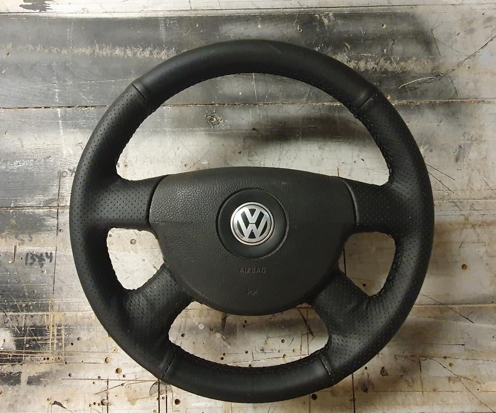 VW T5 stuur met eco leer bekleed. 2 types., Auto-onderdelen, Interieur en Bekleding, Ophalen, Gereviseerd, Volkswagen