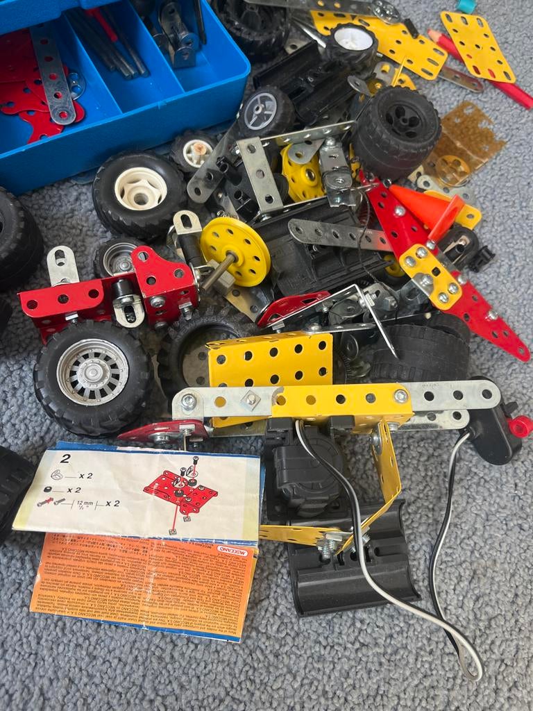 Meccano, Ophalen