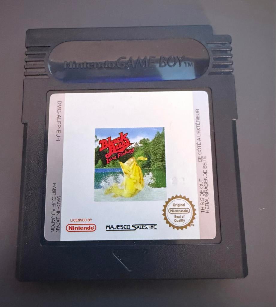 Black bass lure fishing gameboy, 1 speler, Ophalen of Verzenden, Vanaf 3 jaar