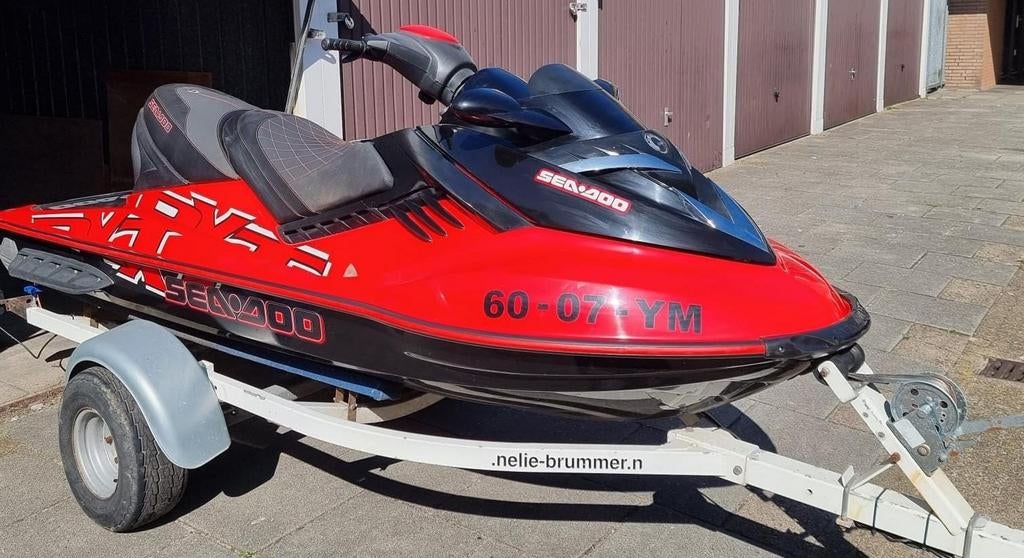 Seadoo rxt 215 3 pers met grip gear zadel, Watersport en Boten, Ophalen of Verzenden, Zo goed als nieuw, 200 pk of meer