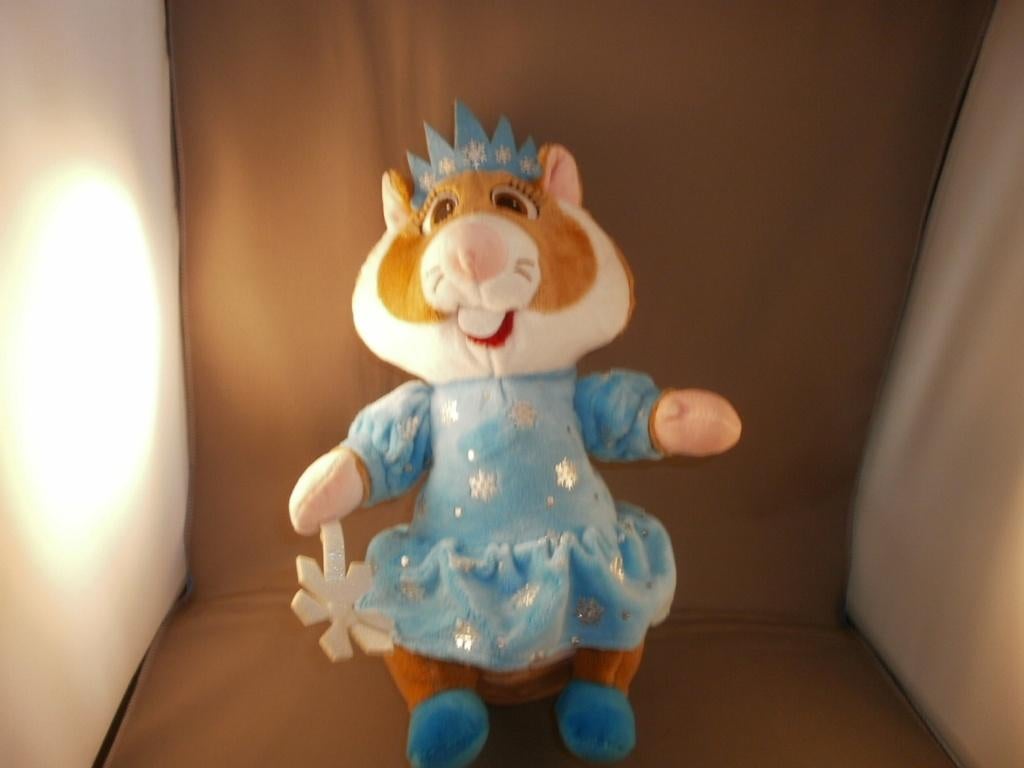 ah hamster sneeuw prinses blauwe jurk met zilveren sterren, Ophalen of Verzenden, Nieuw, Overige typen