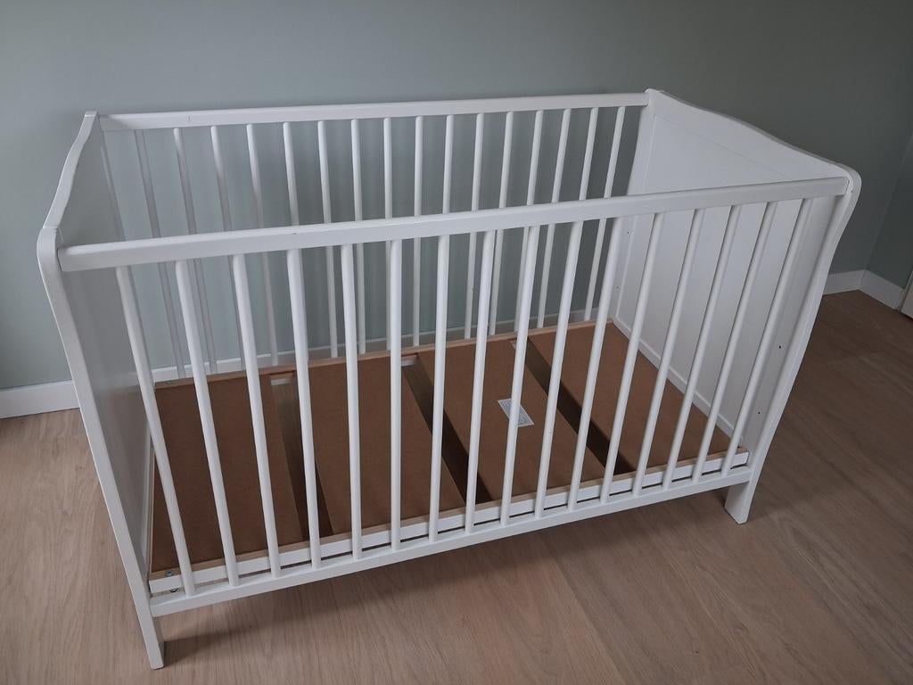 Ledikant wit, Kinderen en Baby's, Babywiegjes en Ledikanten, Ophalen, Gebruikt, Ledikant