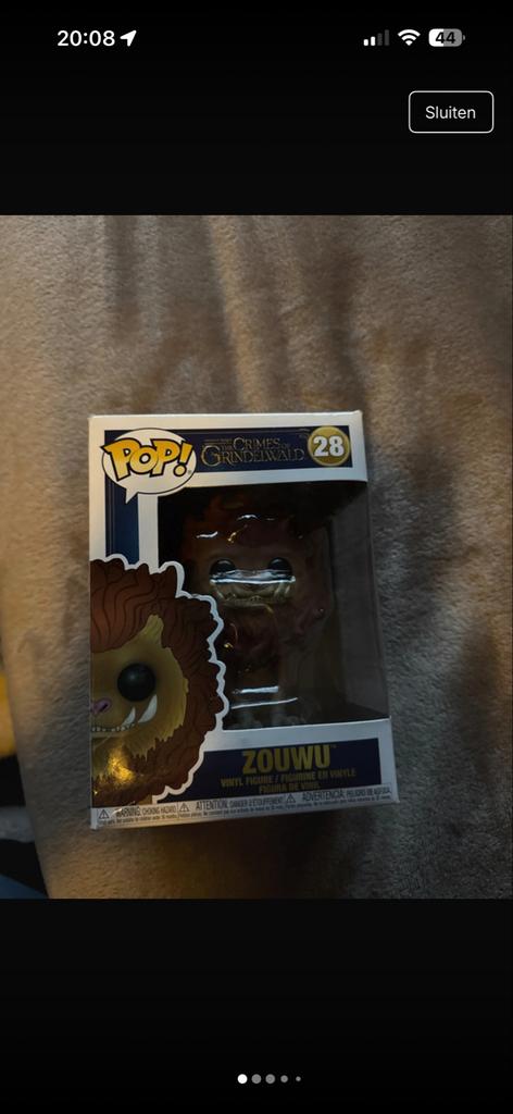 Funko Pop Zouwii - Beschadigde Doos, Ophalen of Verzenden, Zo goed als nieuw