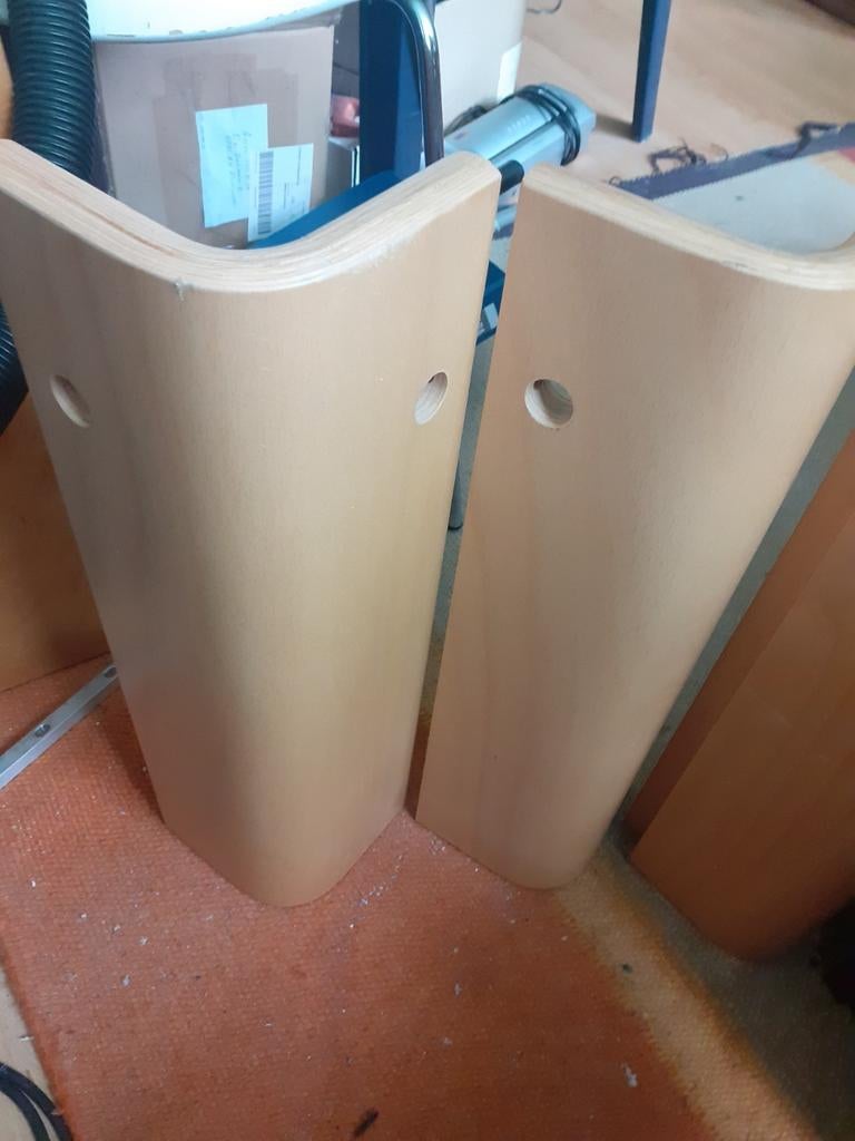 Auping Auronde Poten 48cm Beuken Naturel, Ophalen of Verzenden