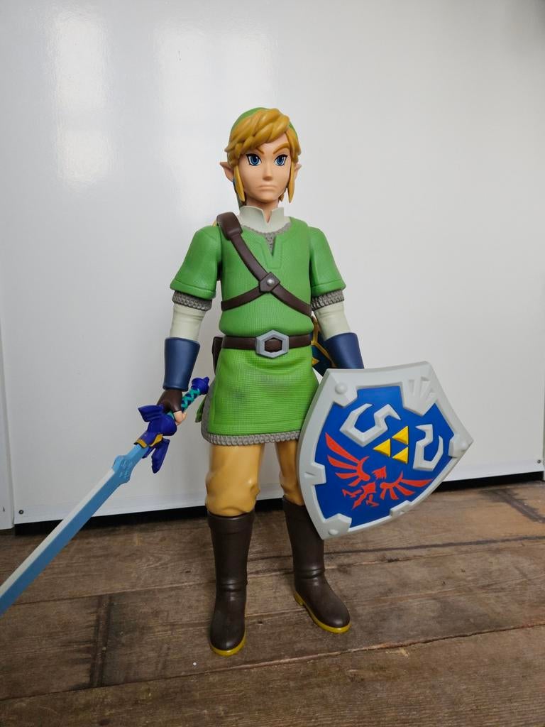 Jakks Pacific - Deluxe Link Figure - Zelda: Skyward Sword, Ophalen of Verzenden, Zo goed als nieuw