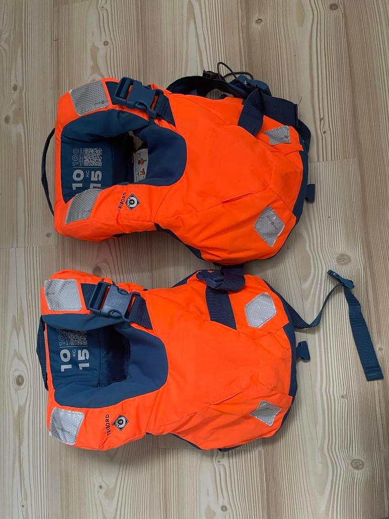 2x Tribord zwemvest baby, Watersport en Boten, Ophalen, Zo goed als nieuw, Kind, Reddingsvest of Zwemvest