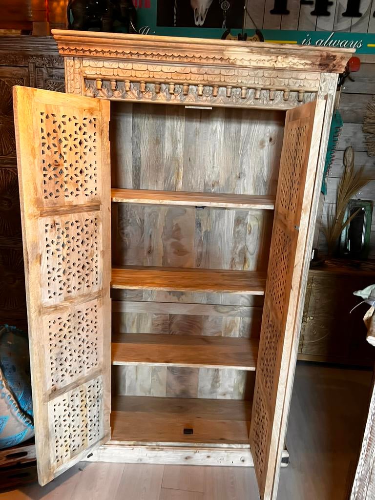 Gave India/Ibiza style kast, Ophalen of Verzenden, Nieuw, 25 tot 50 cm
