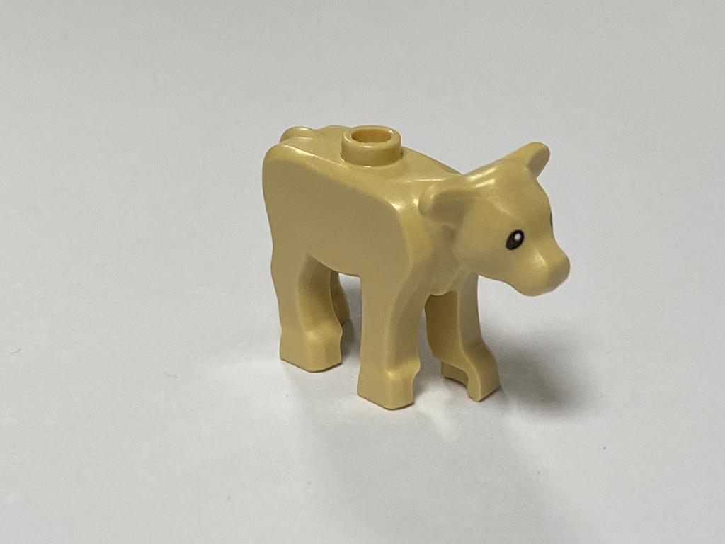 Lego nieuwe beige kalf/baby koe