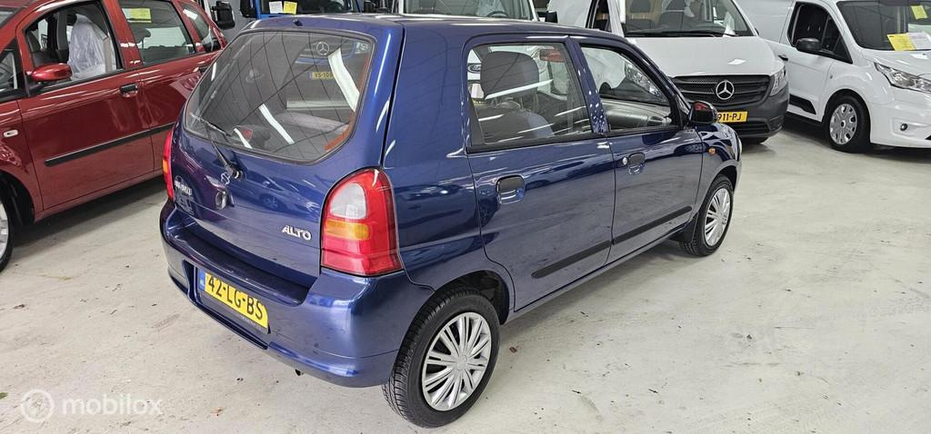 Suzuki Alto 1.1 GLS 2002 met 129.000 KM ! 5-Deurs, Auto's, Voorwielaandrijving, 750 kg, 4 cilinders, Blauw