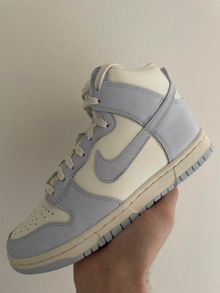 Nike Dunk High ‘Football Grey’ 37.5, Blauw, Nike, Nieuw, Ophalen of Verzenden