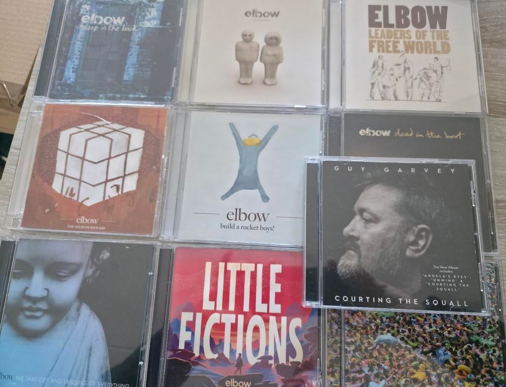 10 cd's Elbow / Guy Garvey: oa Seldom Seen Kid, Ophalen of Verzenden, Gebruikt, Poprock