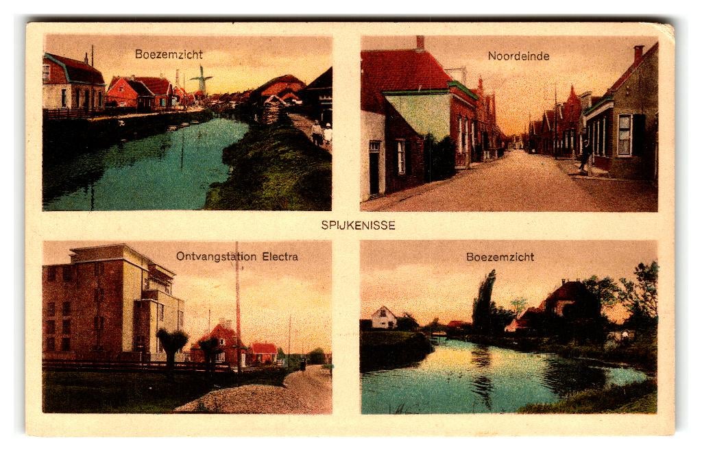Spijkenisse, Ophalen of Verzenden, 1920 tot 1940, Ongelopen, Zuid-Holland