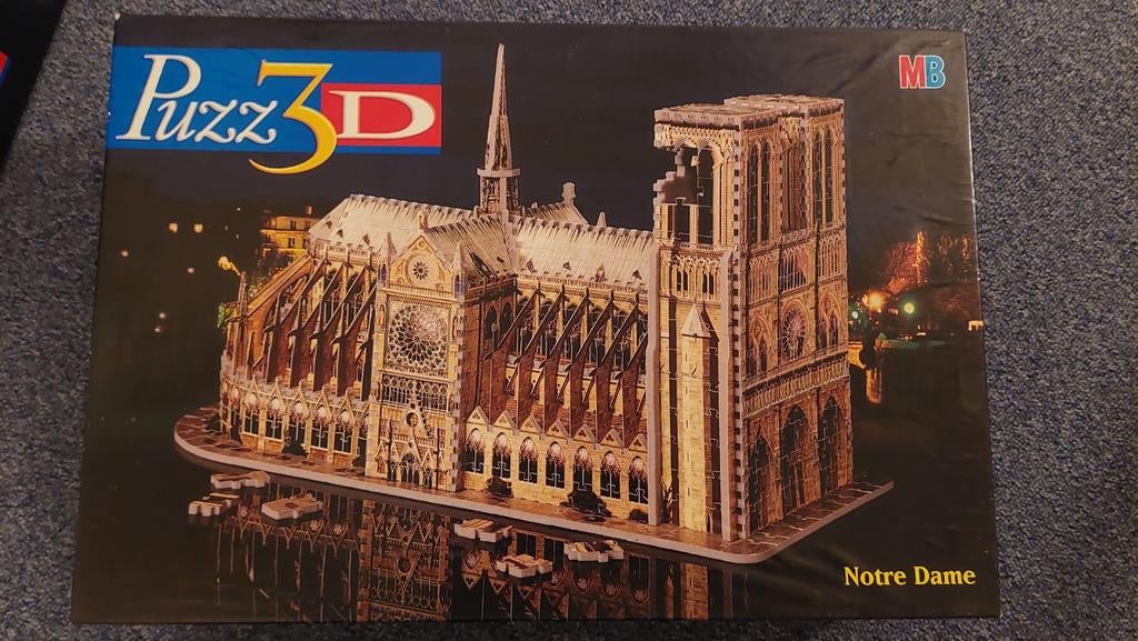 3d puzzel notre dame, Ophalen of Verzenden, Minder dan 500 stukjes, Rubik's of 3D-puzzel