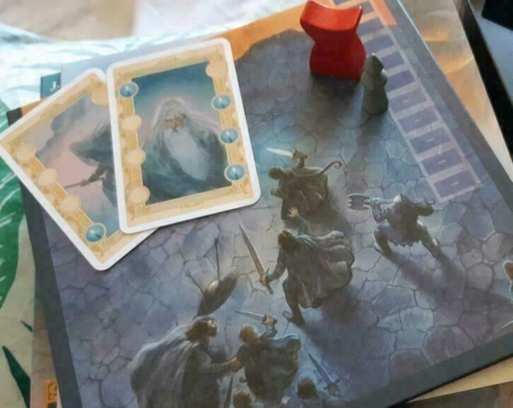 NIEUW Lord of the Rings, het duel. Bordspel met speelkaarten, Hobby en Vrije tijd, Gezelschapsspellen | Bordspellen, Ophalen of Verzenden