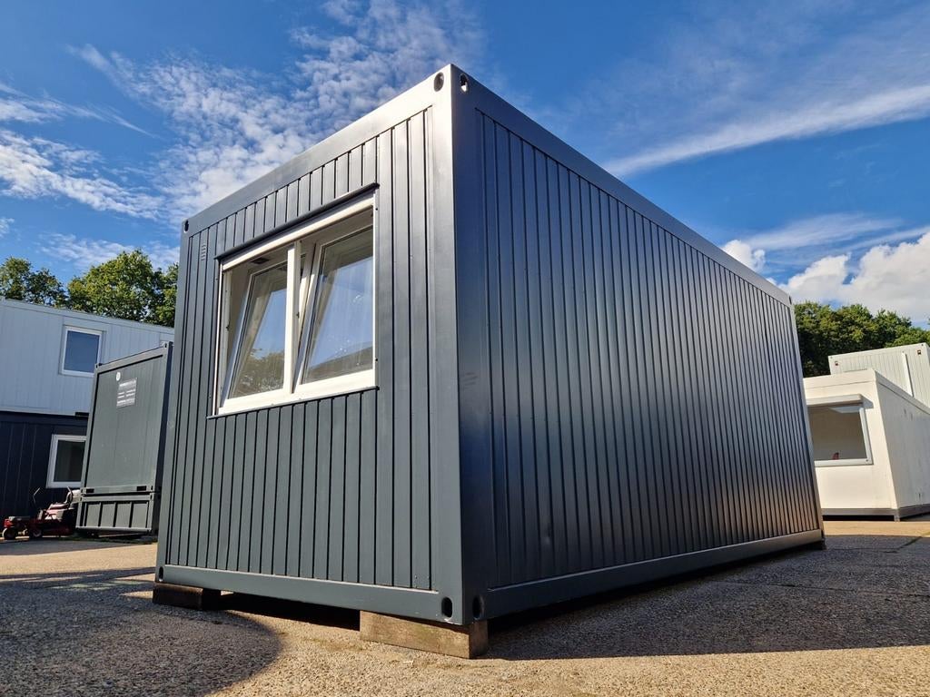 Kantoorunit / bouwkeet / schaftkeet / woonunit 6x3m, Ophalen of Verzenden