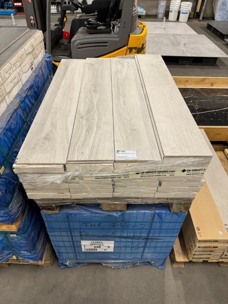 Keramisch Parket Champagne 20x120 houtlooktegel La Fabbrica, Doe-het-zelf en Verbouw, Tegels, Nieuw, Vloertegels, Keramiek, 60 cm of meer