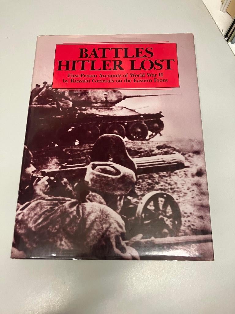 Battles Hitler Lost By Russian generals Eastern Front, Ophalen of Verzenden, Tweede Wereldoorlog, Gelezen, Algemeen