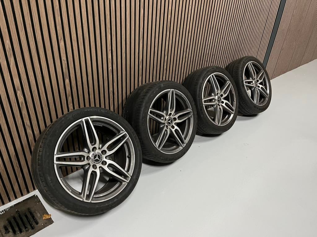 mercedes benz w213 amg breedset velgen 19 inch, Ophalen of Verzenden, 19 inch, Zomerbanden, Velg(en)