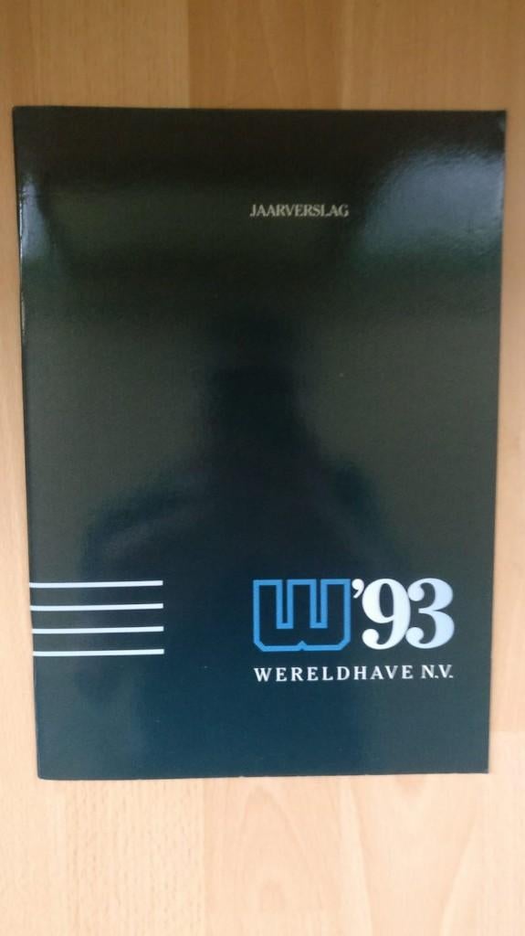 Jaarverslag van Wereldhave 1993, Ophalen of Verzenden, Zo goed als nieuw, Overige wetenschappen