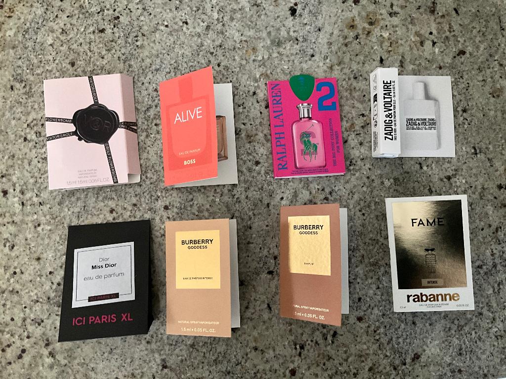 Proefjes diverse parfums, Ophalen, Nieuw