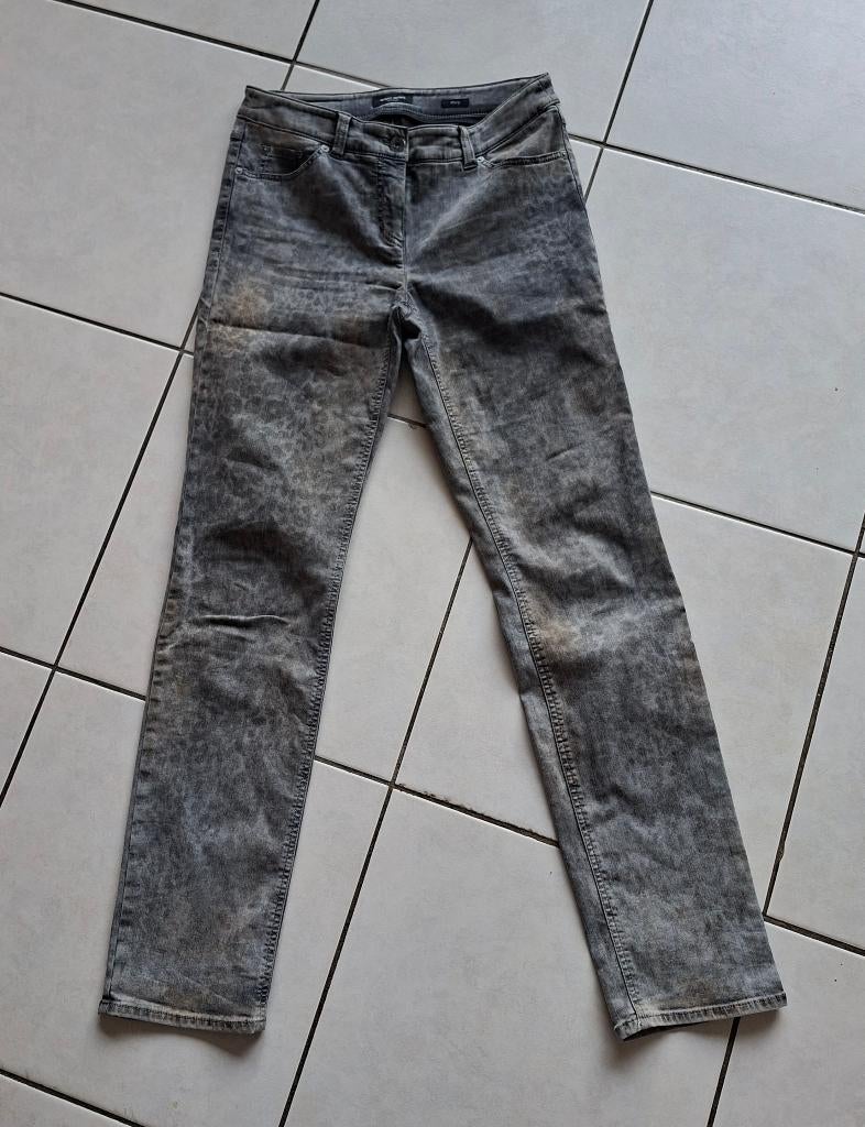 Zgan- Gerry Weber jeans ( grijs gemeleerd) maat 40, Kleding | Dames, Maat 38/40 (M), Ophalen of Verzenden, Zo goed als nieuw, Gerry weber