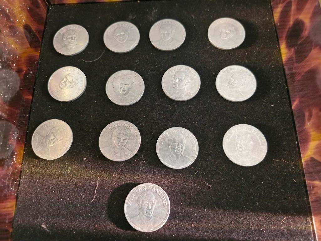 voetbalpenningen Shell, Verzamelen, Sportartikelen en Voetbal, Gebruikt, Overige typen, Ajax, Ophalen of Verzenden