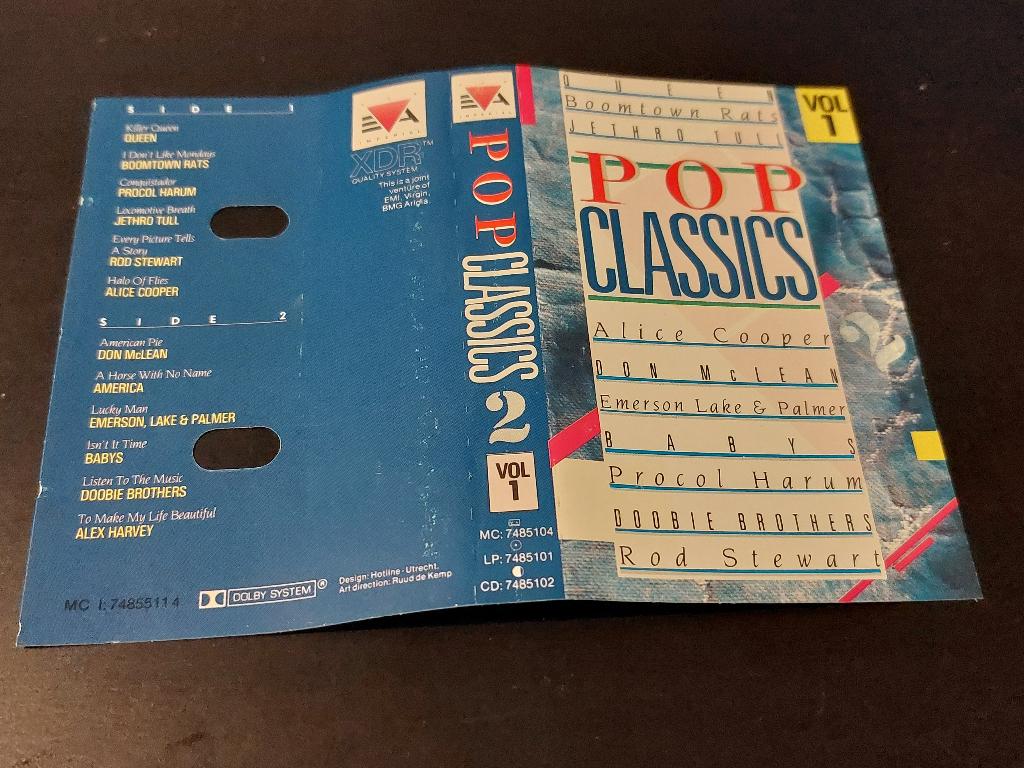 POP CLASSICS 2 VOL.1 (MC), Ophalen of Verzenden, Gebruikt, Verzamelalbums, Origineel