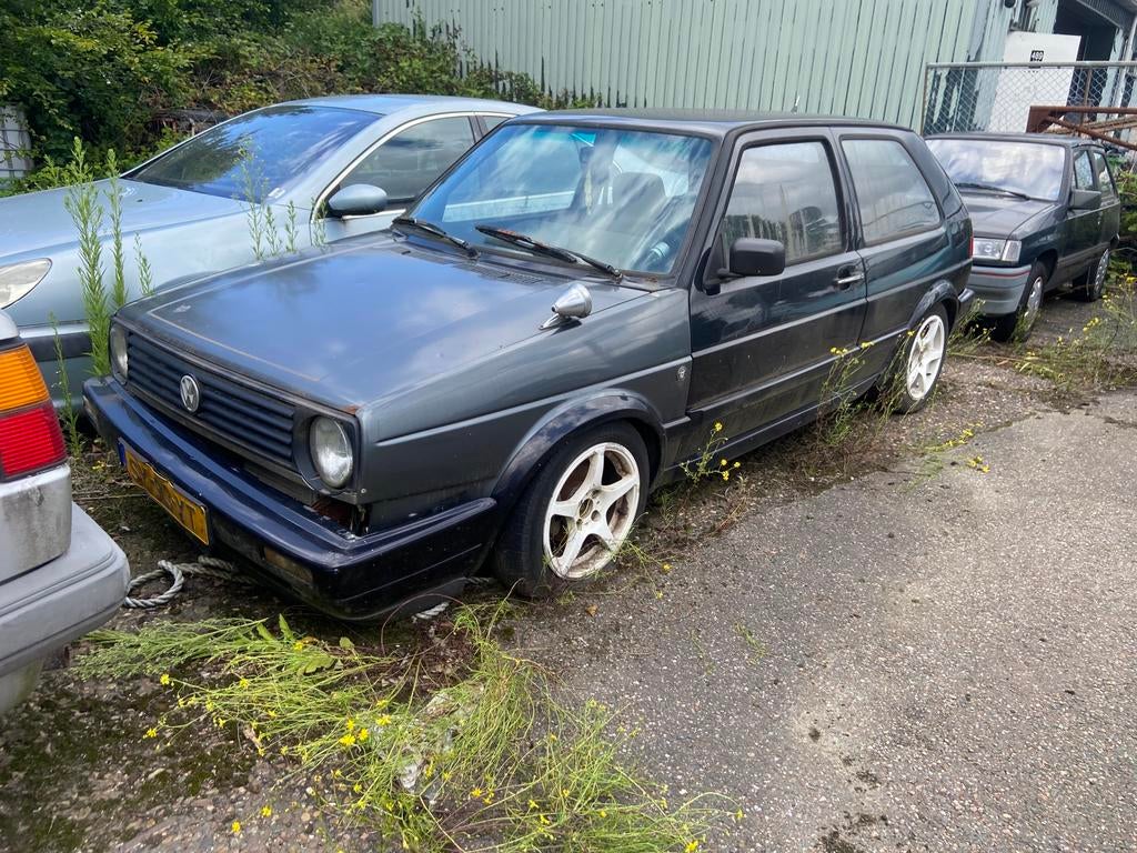 Volkswagen Golf g60 compressor 1988 Zwart, Voorwielaandrijving, Zwart, 4 cilinders, Zwart
